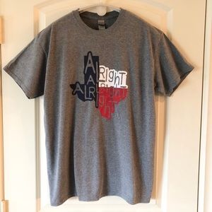 alright alright alright Matthew McConaughey quote T-shirt Texas Graphic large